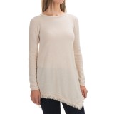 Philosophy Cashmere Fringed Handkerchief Tunic Sweater (For Women)