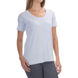 Lilla P Boyfriend T-Shirt - Pima Cotton, Short Sleeve (For Women)