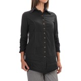 Neon Buddha Artisan Shirt - 3/4 Sleeve (For Women)