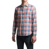 True Grit Santa Barbara Double Light Indigo Shirt- Long Sleeve (For Men)