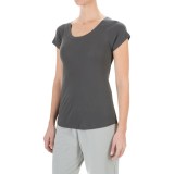 Yummie by Heather Thomson Baby Rib T-Shirt - Pima Cotton Blend, Short Sleeve (For Women)