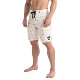 Maui & Son Shark Print Boardshorts (For Men)