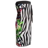 Diamond Tea Stretch Wrap Sarong Skirt (For Women)