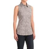 Roper Printed Western Shirt - Snap Front, Sleeveless (For Women)