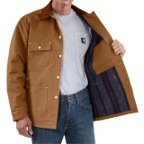 Carhartt Duck Chore Coat - Blanket Lined (For Men)