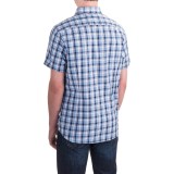 Barbour Laundered Check Shirt - Short Sleeve (For Men)