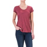 Ibex OD Heather T-Shirt - Merino Wool, Short Sleeve (For Women)