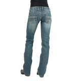 Stetson Gold Leaf Jeans - Low Rise, Bootcut (For Women)