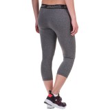 Reebok Solid Spark Capris (For Women)