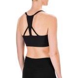 Mondetta Printed Back Sports Bra - Medium Impact, Racerback (For Women)