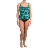 Miraclesuit Short Circuit Tiering Up Tankini Top (For Women)