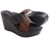 Born Millia Wedge Sandals - Leather (For Women)