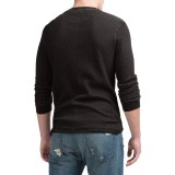 Michael Stars Waffle Henley Shirt - Long Sleeve (For Men)