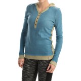 Fera Cuddle Henley Hoodie (For Women)