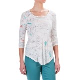 Chelsea & Theodore Let’s Travel Shirt - Rayon, 3/4 Sleeve (For Women)