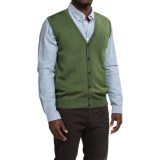 Robert Talbott Brandt Merino Wool Sweater Vest - Button Front (For Men)