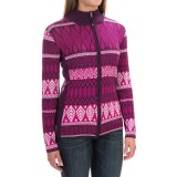 Obermeyer Jodi Ski Cardigan Sweater - Merino Wool-Acrylic (For Women)