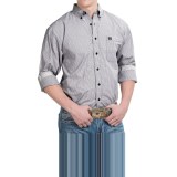 Panhandle Slim Select Dobby Check Shirt - Button Front, Long Sleeve (For Men and Tall Men)