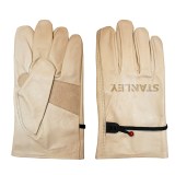 Stanley Cowhide Driver Work Gloves - Leather (For Men and Women)