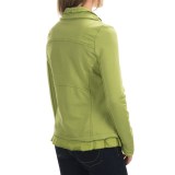 Neon Buddha Saffron Jacket - Button Front (For Women)