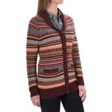 Woolrich Blazing Star Fair Isle Cardigan Sweater (For Women)