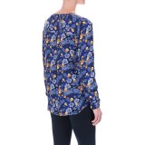 G.H. Bass & Co. Woven Floral-Print Blouse - Long Sleeve (For Women)