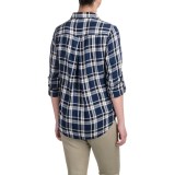 JACHS NY Hailey Boyfriend Shirt - Rayon, Long Sleeve (For Women)