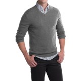 Tahari Basic V-Neck Cashmere Sweater (For Men)