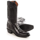 Lucchese Eli Buffalo Cowboy Boots - 13” (For Men)