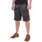 Layer 8 Printed Knit Training Shorts (For Men)