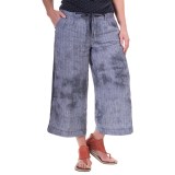 Marrakech Tanna Goucho Capris - Linen (For Women)