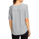 NAU Twisted Shirt - Organic Cotton-TENCEL®, Short Sleeve (For Women)