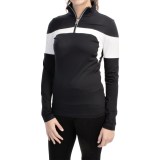 Bogner Glow Shirt - Zip Neck, Long Sleeve (For Women)