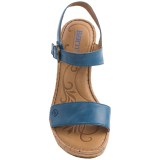 Born Lenore Wedge Sandals - Leather (For Women)