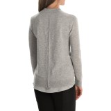 Magaschoni Rear-Zip Sweater - Cashmere and Silk, Long Sleeve (For Women)