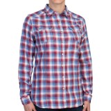 Barbour Minerva Cotton Shirt - Snap Front, Long Sleeve (For Women)