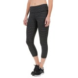 90 Degree by Reflex Textured Fabric Capris (For Women)