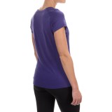 Ibex All Day Long V-Neck Shirt - Merino Wool, Short Sleeve (For Women)