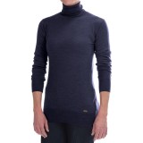 Barbour Merino Wool Rib-Knit Sweater - Turtleneck (For Women)