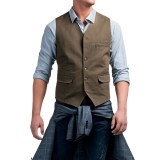Kroon Hootie Vest - Stretch Cotton (For Men)