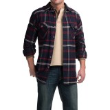 Moose Creek Brawny Plaid Flannel Shirt - Long Sleeve (For Tall Men)