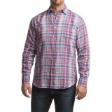 Robert Talbott Anderson Plaid Linen Sport Shirt - Classic Fit, Long Sleeve (For Men)