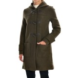 Jones New York Hooded Boiled Wool Coat (For Women)