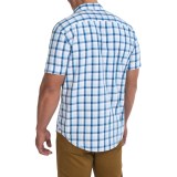 Timberland Perry Stream Madras Shirt - Short Sleeve (For Men)