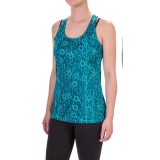 Reebok Dynamic Logo-Print Tank Top - Racerback (For Women)