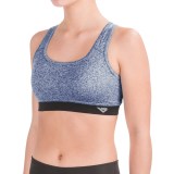 PONY Racerback Sports Bra - Removable Cups, Low Impact (For Women)