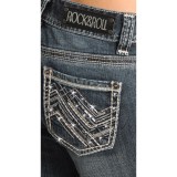 Rock & Roll Cowgirl Zigzag Detail Skinny Jeans (For Women)