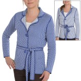 Belford Reversible Wrap Sweater Jacket - Belted, Pima Cotton (For Women)