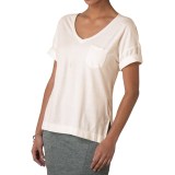 Toad&Co Tissue V-Neck T-Shirt - Organic Cotton, Short Sleeve (For Women)