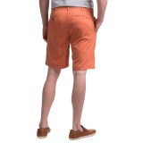 Reed Edward Summer Wash Cotton Shorts - Flat Front (For Men)
